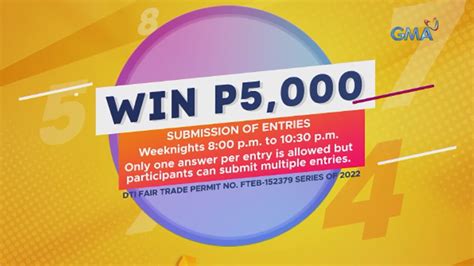 Join the 'Kapuso Lucky Numbers of the Day' promo! .